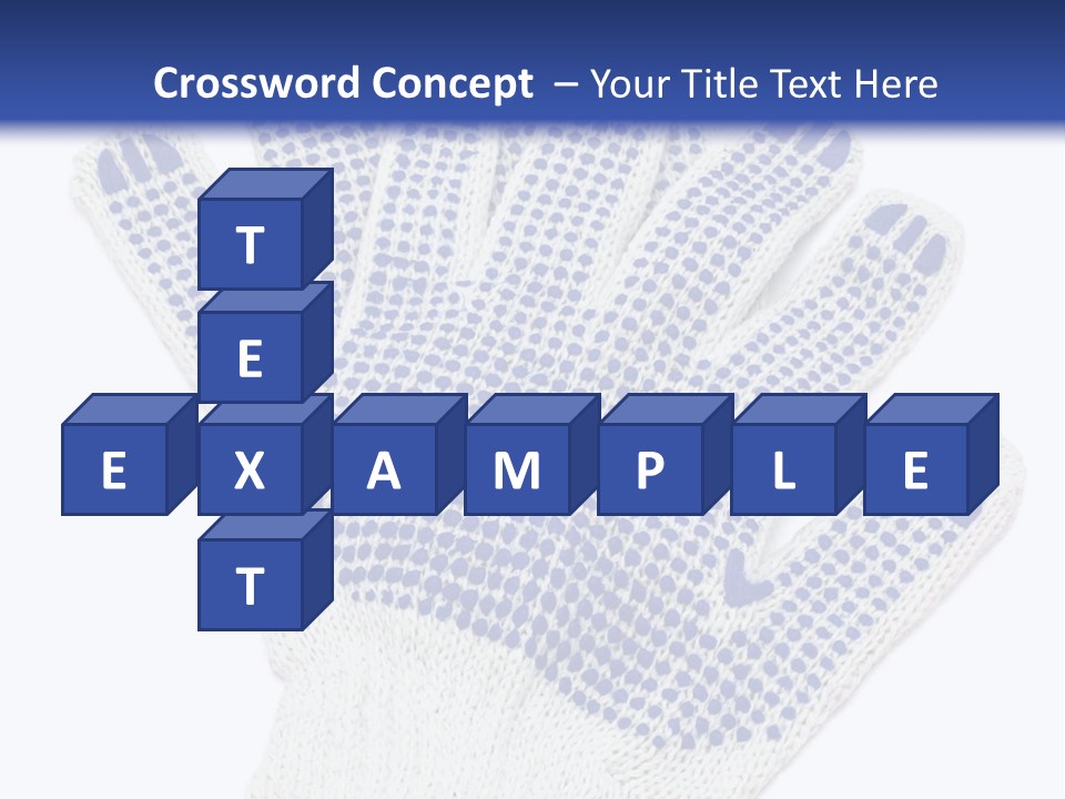 Rubber Background Studs PowerPoint Template