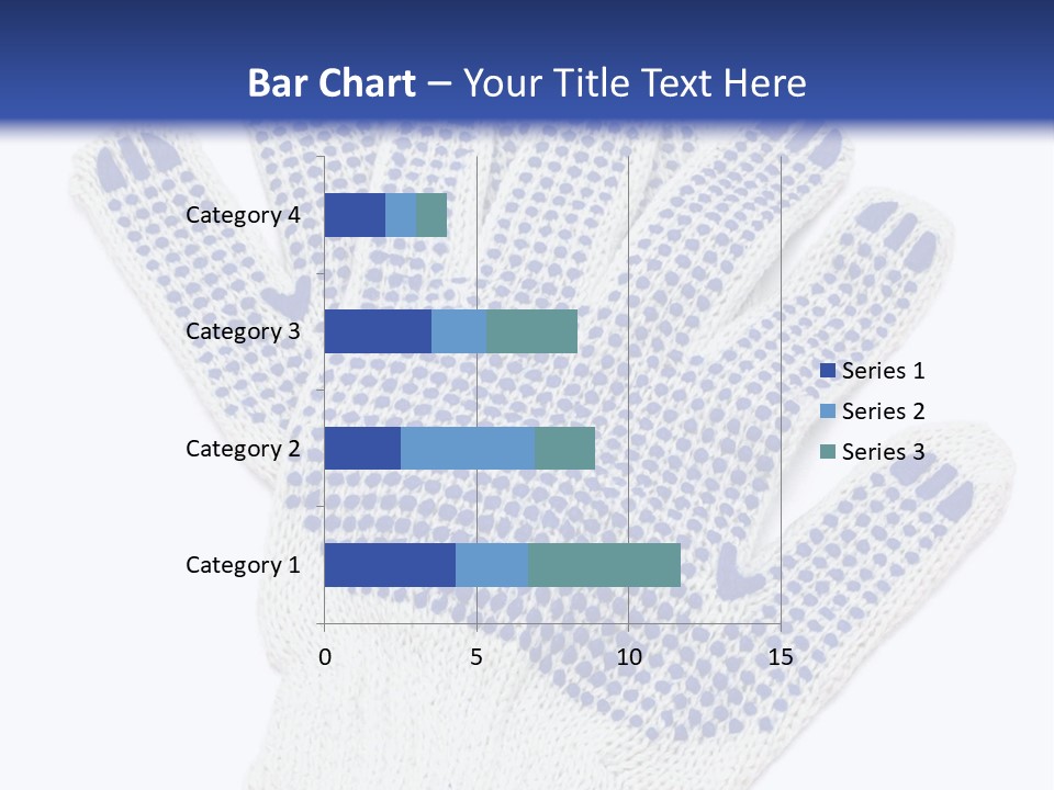 Rubber Background Studs PowerPoint Template