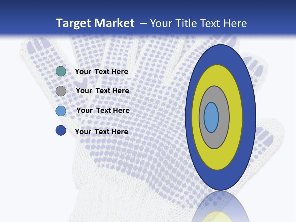 Rubber Background Studs PowerPoint Template