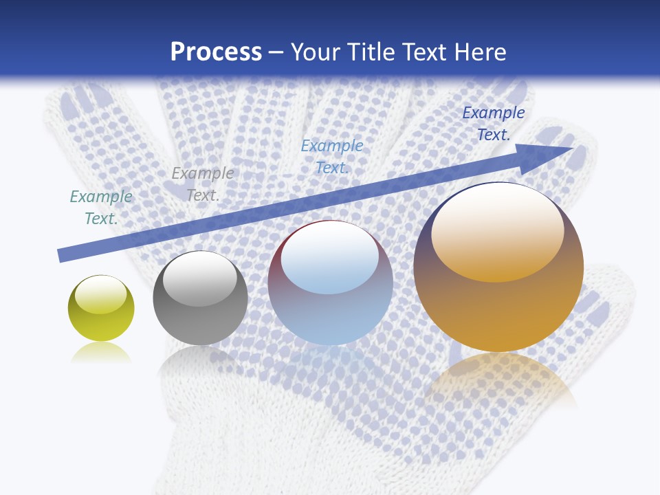 Rubber Background Studs PowerPoint Template