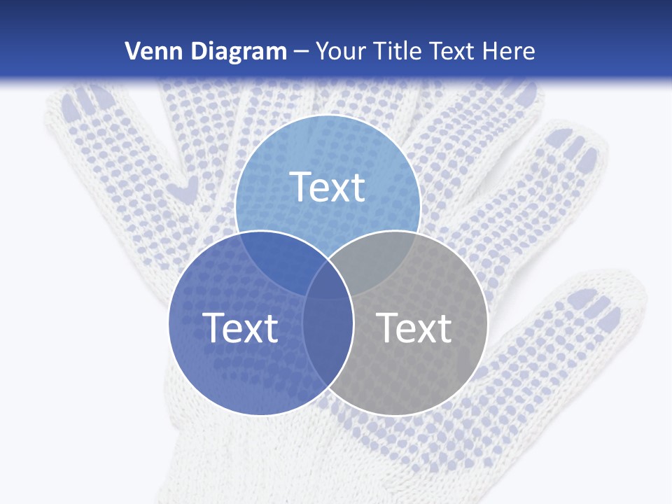 Rubber Background Studs PowerPoint Template