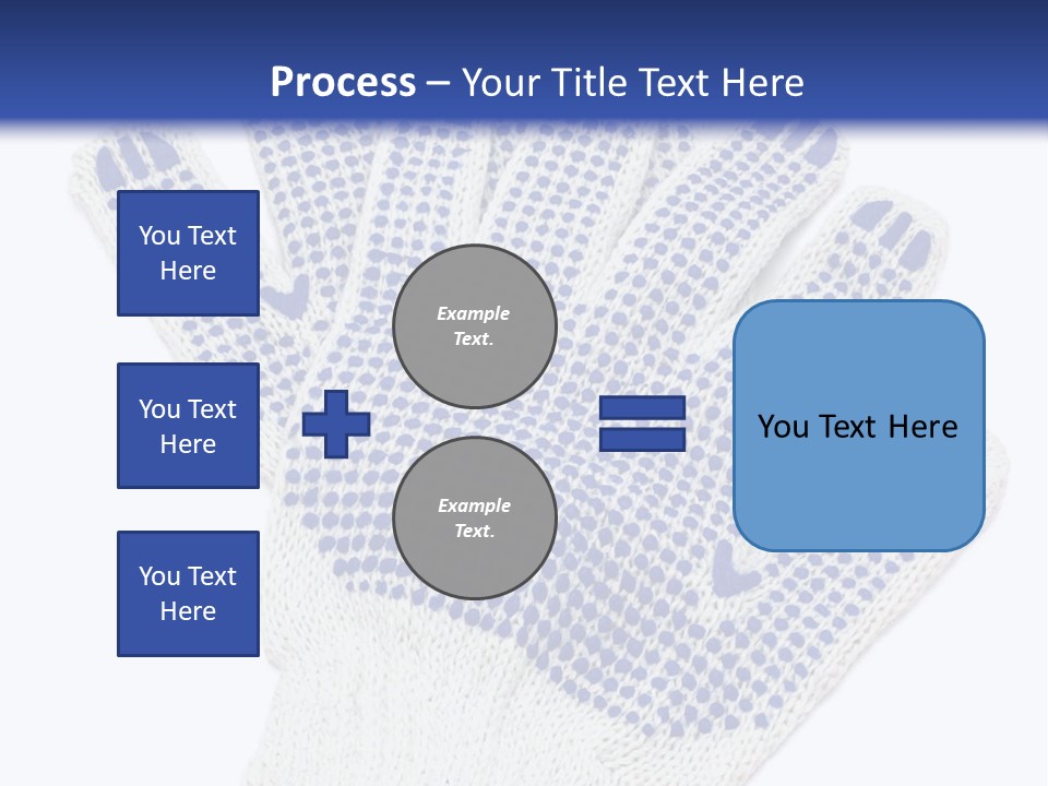 Rubber Background Studs PowerPoint Template