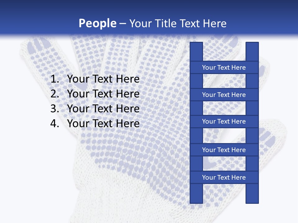 Rubber Background Studs PowerPoint Template