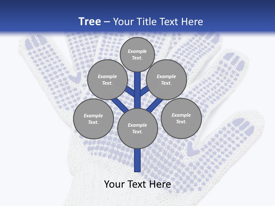 Rubber Background Studs PowerPoint Template