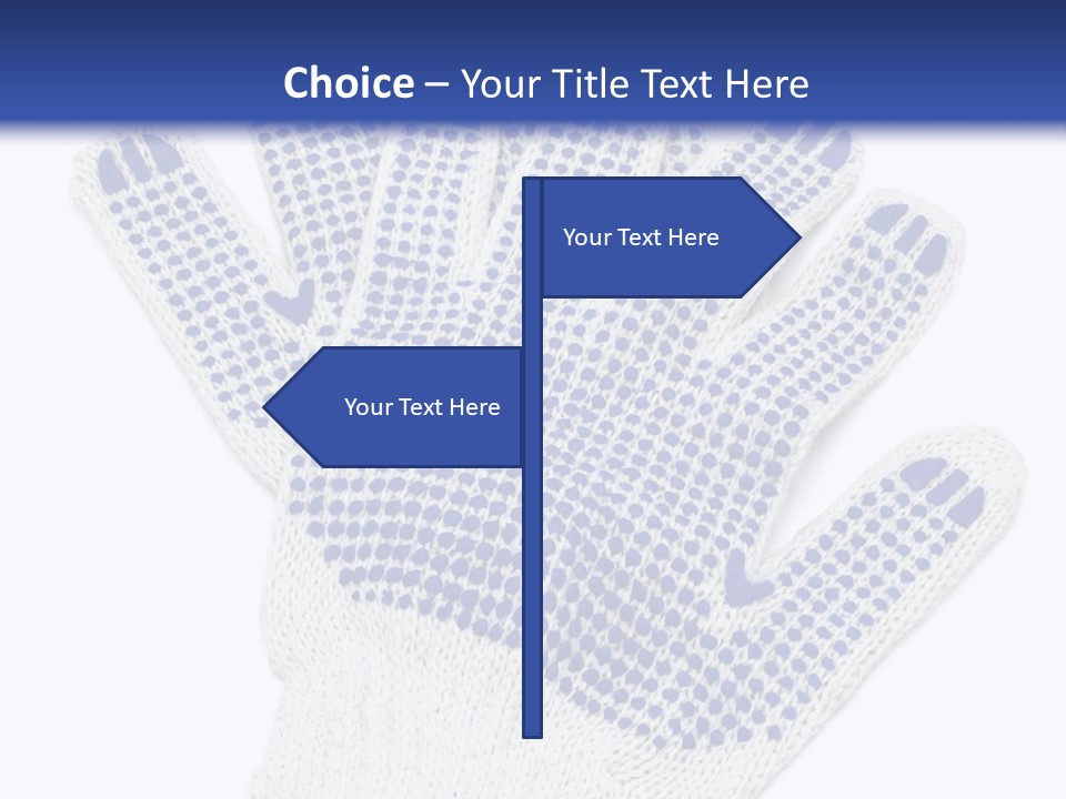 Rubber Background Studs PowerPoint Template