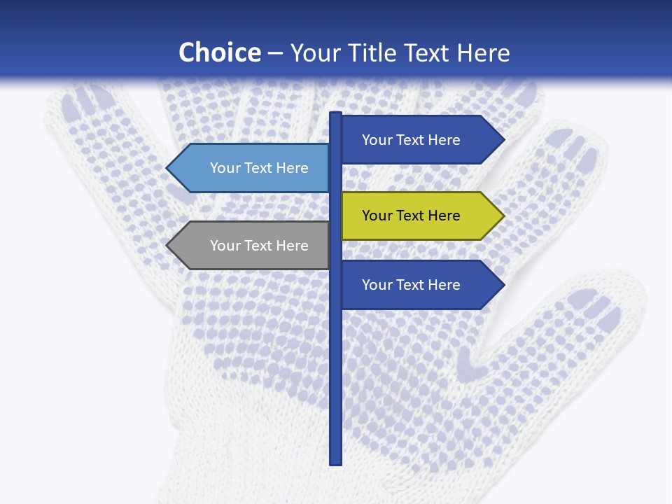 Rubber Background Studs PowerPoint Template