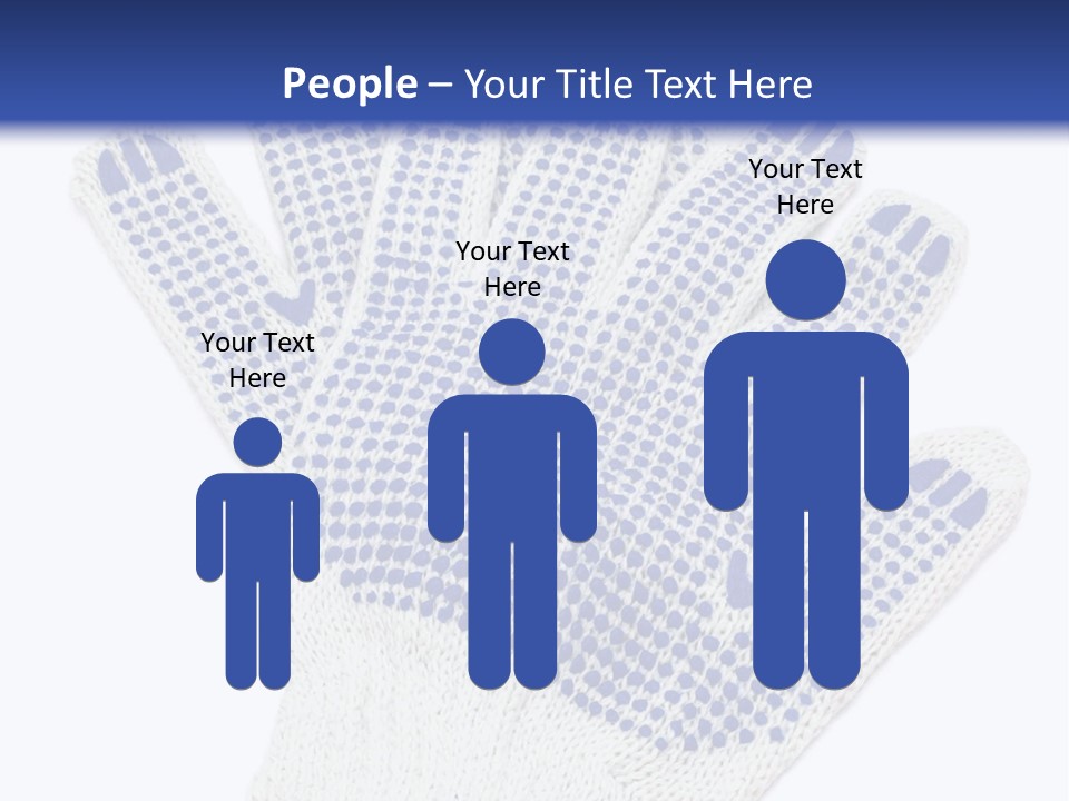 Rubber Background Studs PowerPoint Template