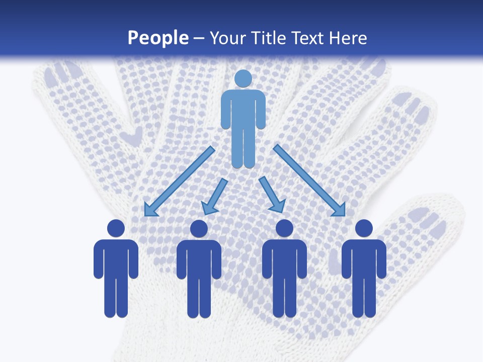 Rubber Background Studs PowerPoint Template