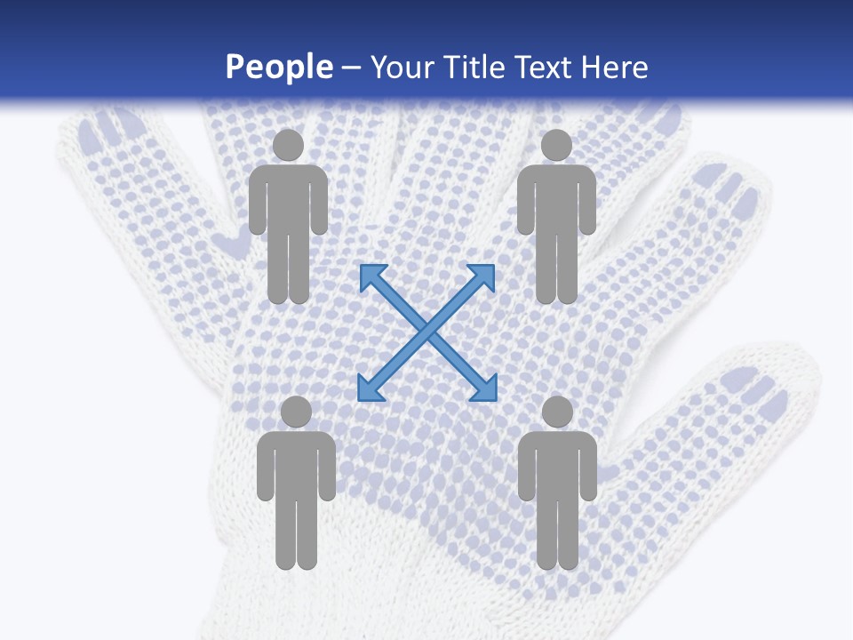 Rubber Background Studs PowerPoint Template