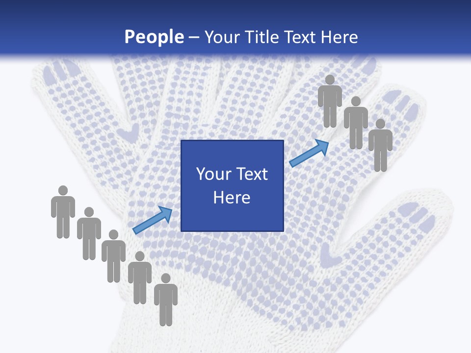 Rubber Background Studs PowerPoint Template