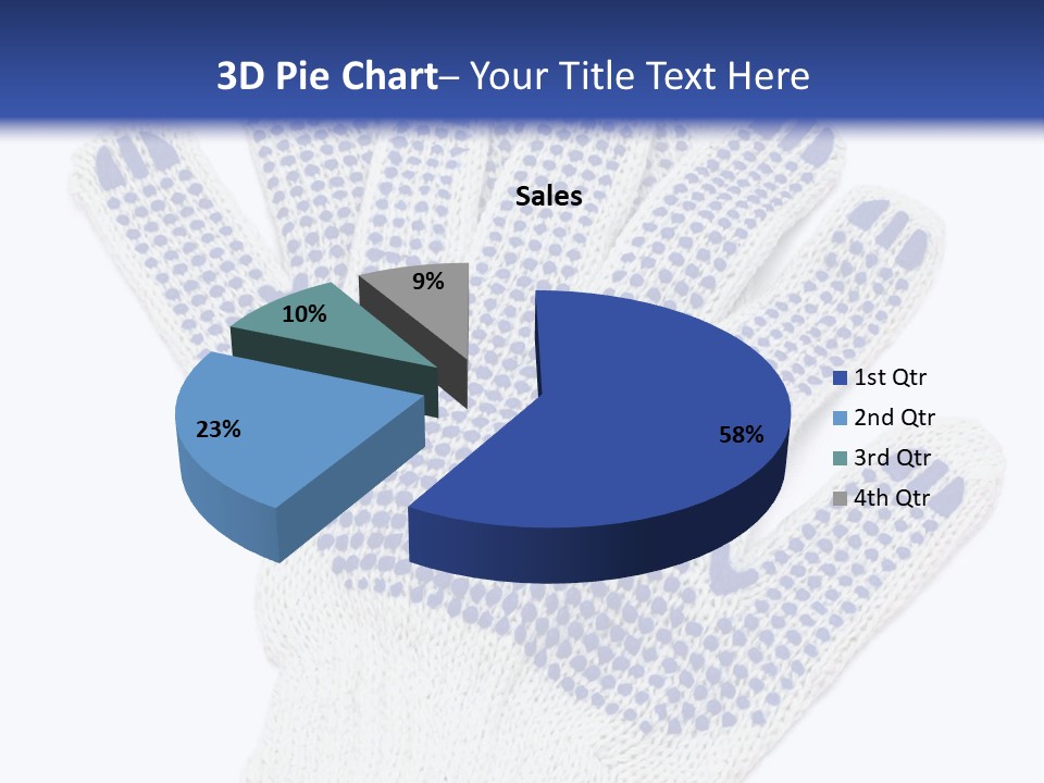 Rubber Background Studs PowerPoint Template