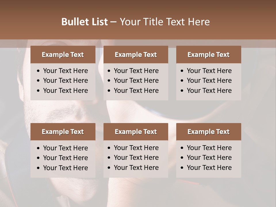 Dslr Lens Technology PowerPoint Template