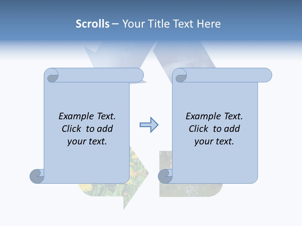 Reusable Clouds Ecology PowerPoint Template