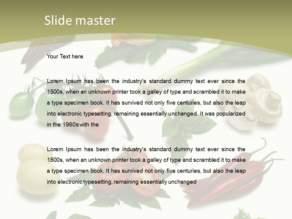 Drugs Vitamin Care PowerPoint Template