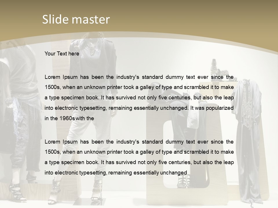 Purchase Retail Boutique PowerPoint Template