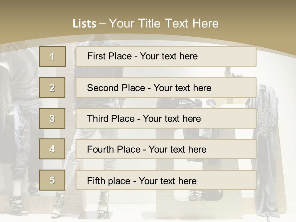 Purchase Retail Boutique PowerPoint Template