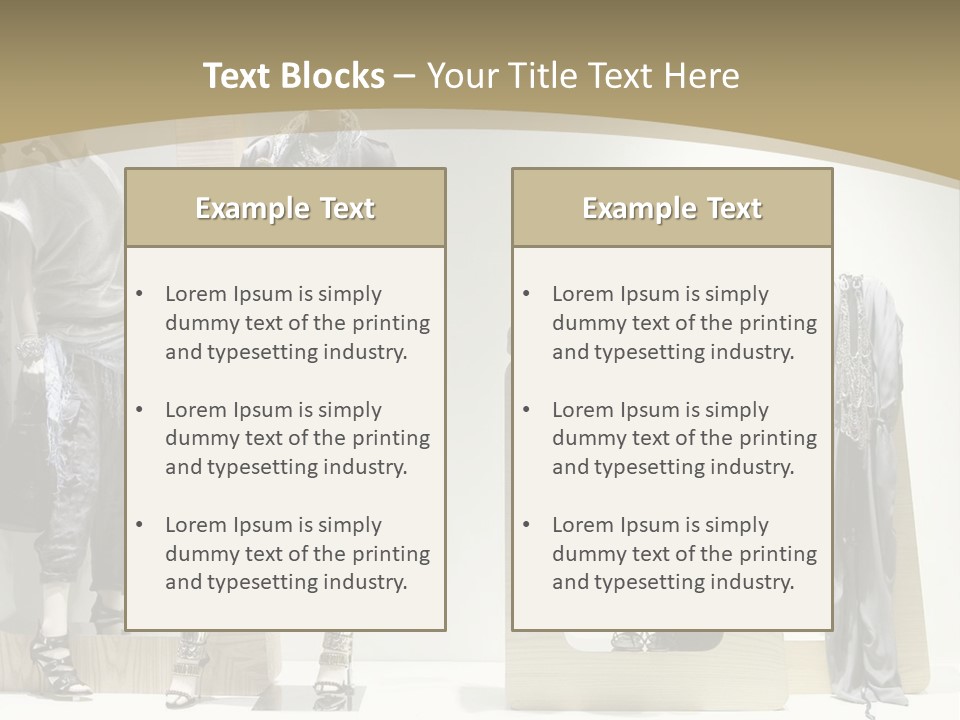 Purchase Retail Boutique PowerPoint Template