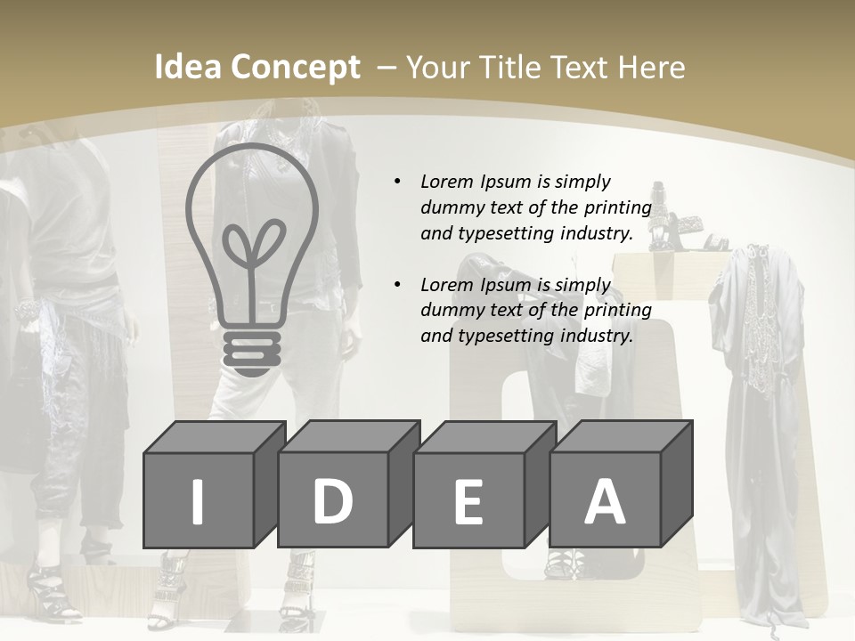 Purchase Retail Boutique PowerPoint Template