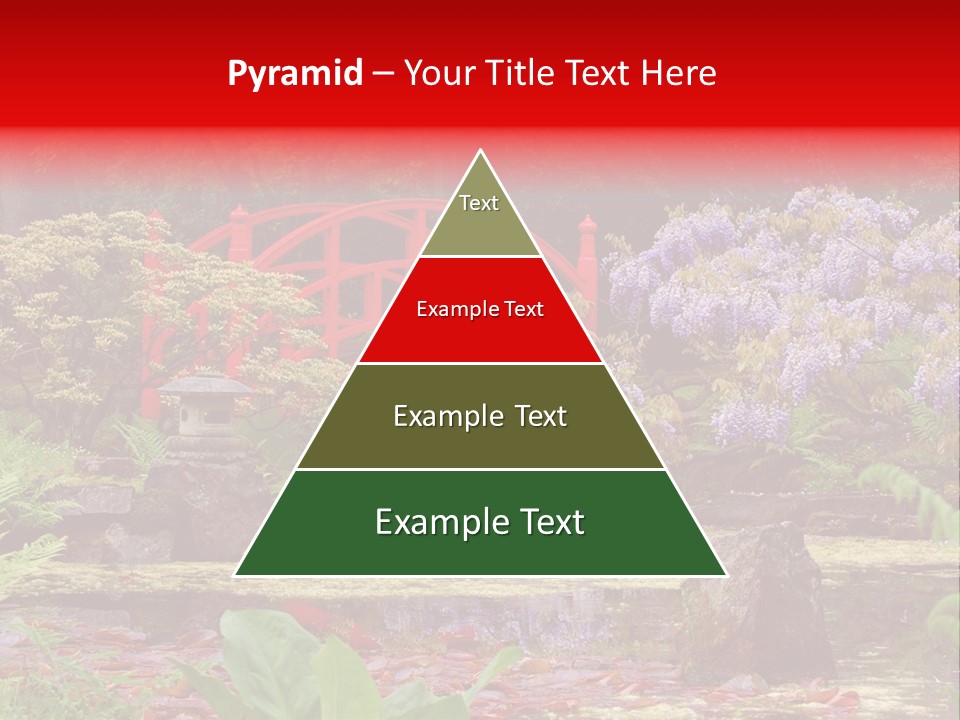 Pond House Garden PowerPoint Template