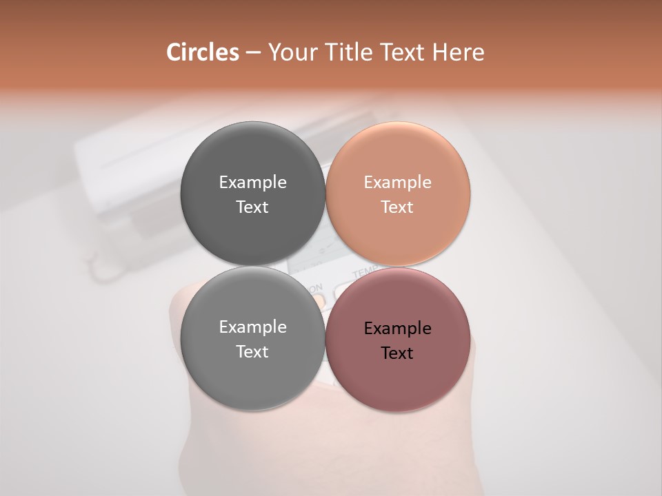 Handle Conditioner Device PowerPoint Template