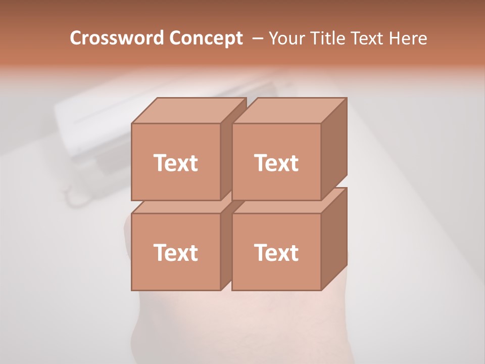 Handle Conditioner Device PowerPoint Template