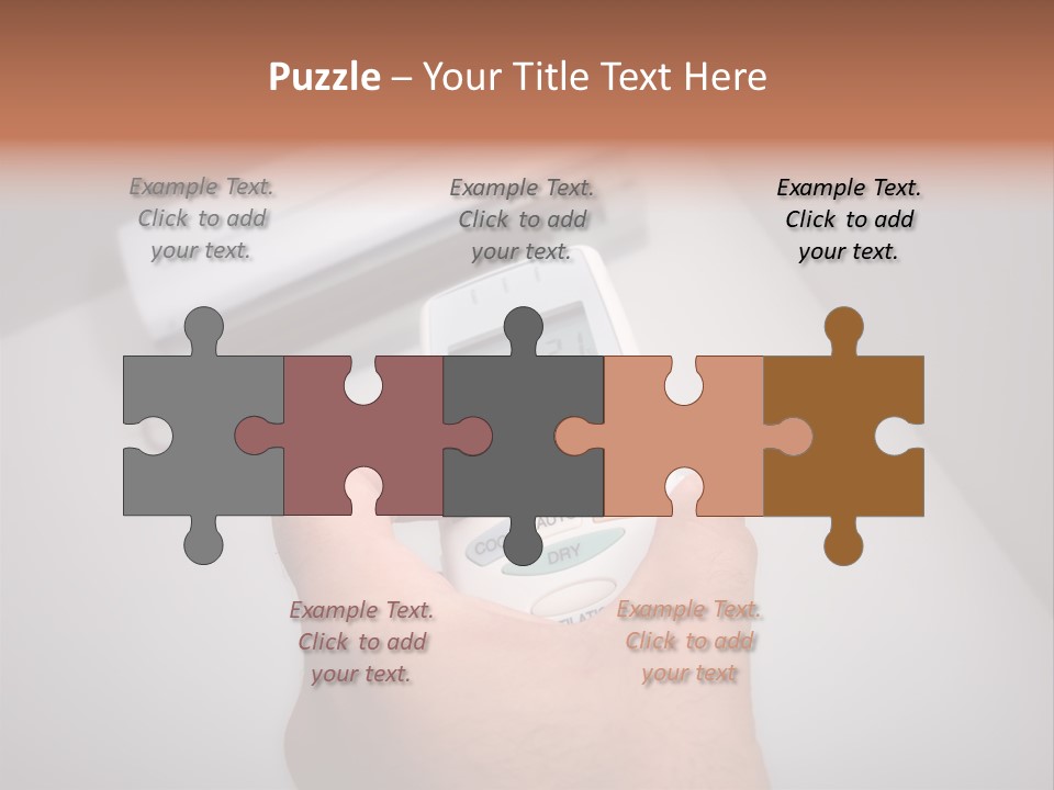 Handle Conditioner Device PowerPoint Template