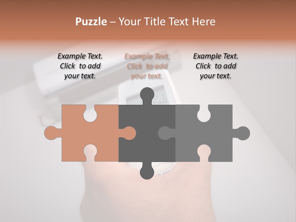 Handle Conditioner Device PowerPoint Template