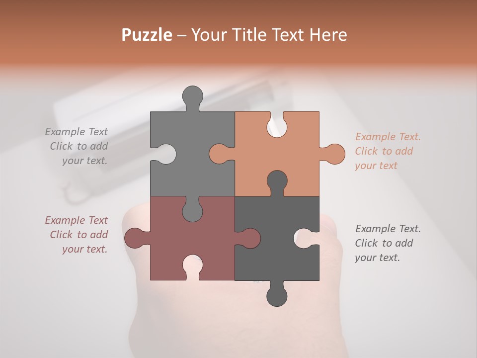 Handle Conditioner Device PowerPoint Template