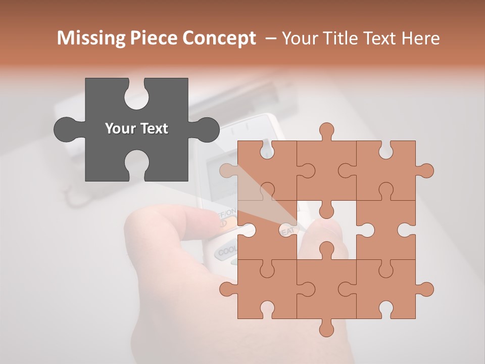 Handle Conditioner Device PowerPoint Template