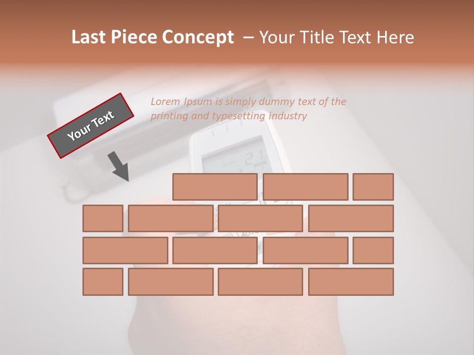 Handle Conditioner Device PowerPoint Template