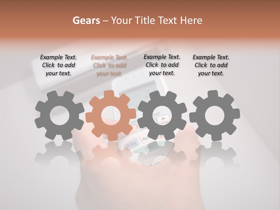 Handle Conditioner Device PowerPoint Template