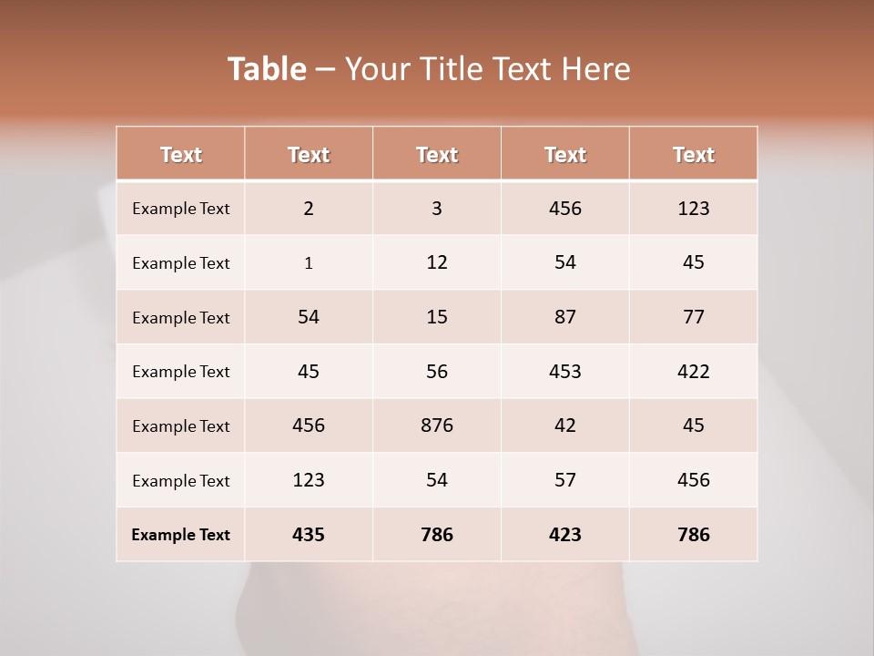 Handle Conditioner Device PowerPoint Template