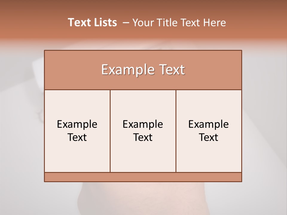 Handle Conditioner Device PowerPoint Template