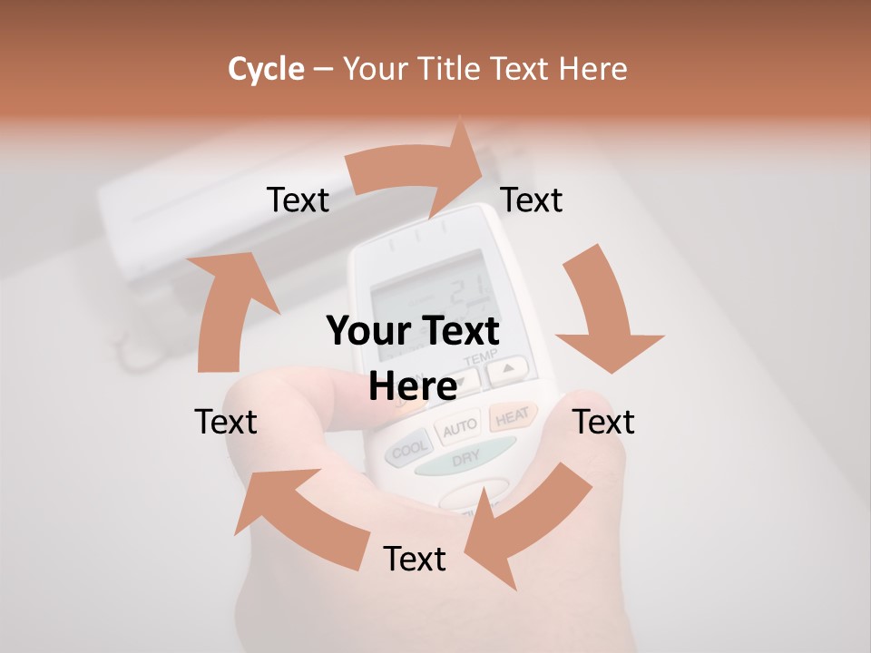 Handle Conditioner Device PowerPoint Template