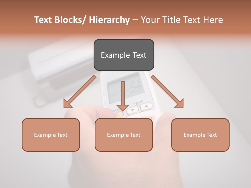 Handle Conditioner Device PowerPoint Template