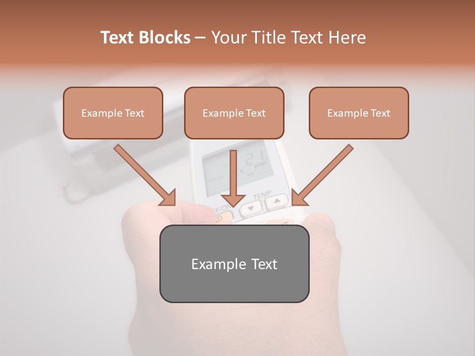 Handle Conditioner Device PowerPoint Template
