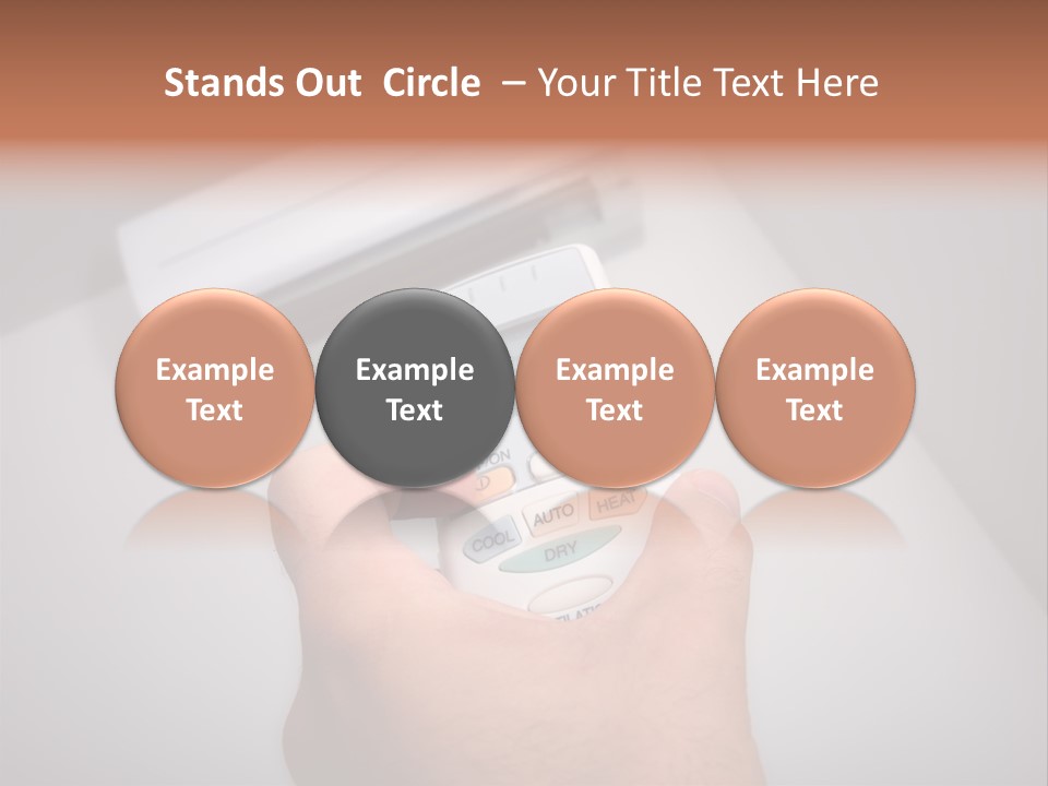 Handle Conditioner Device PowerPoint Template