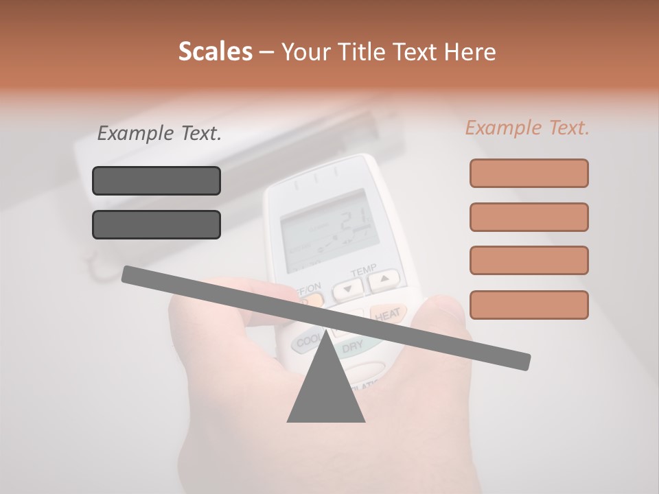 Handle Conditioner Device PowerPoint Template