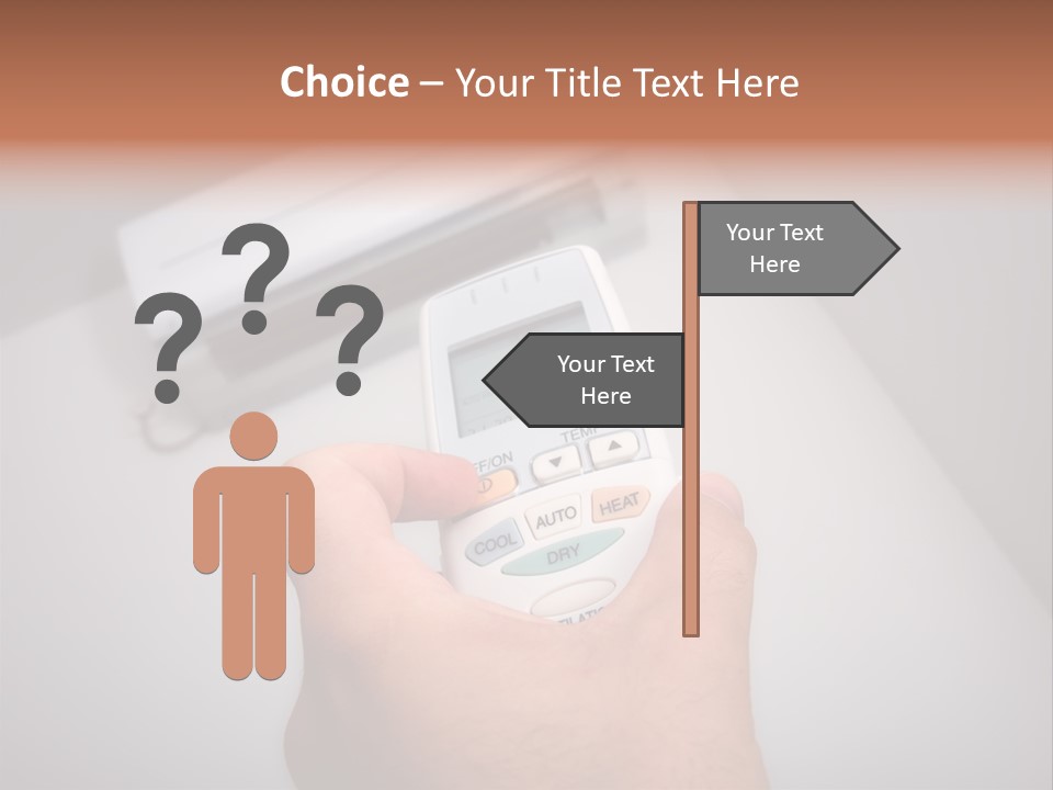 Handle Conditioner Device PowerPoint Template