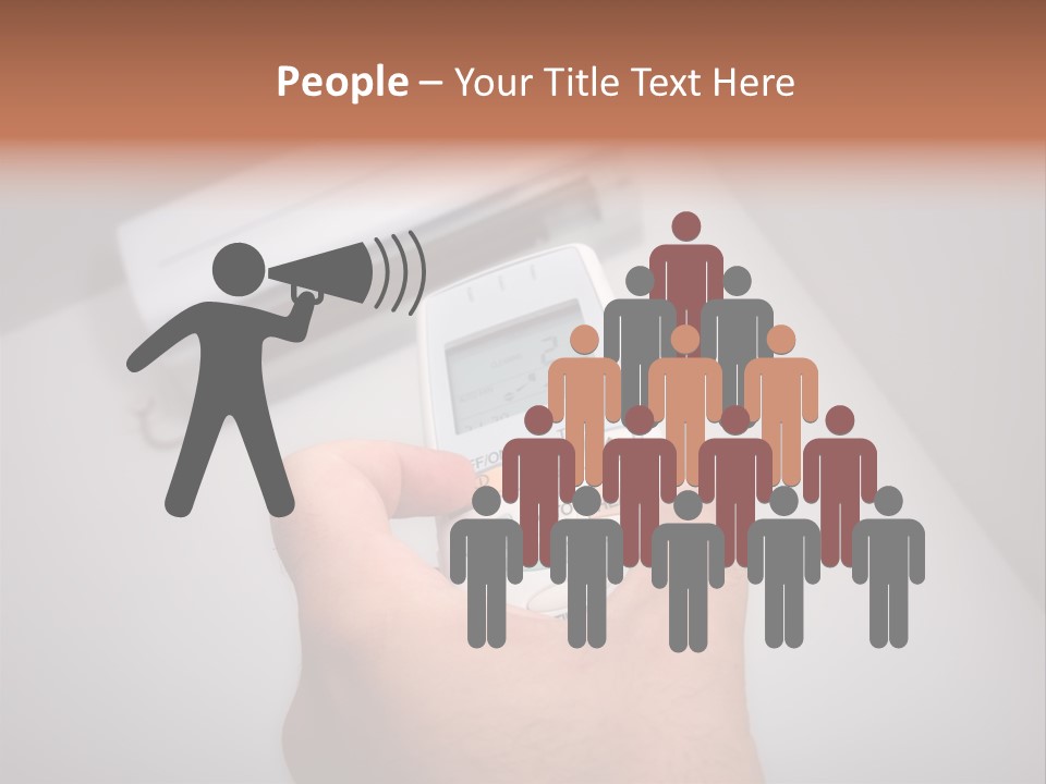 Handle Conditioner Device PowerPoint Template