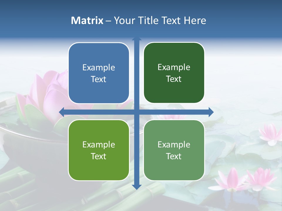 Relax Copy Flower PowerPoint Template