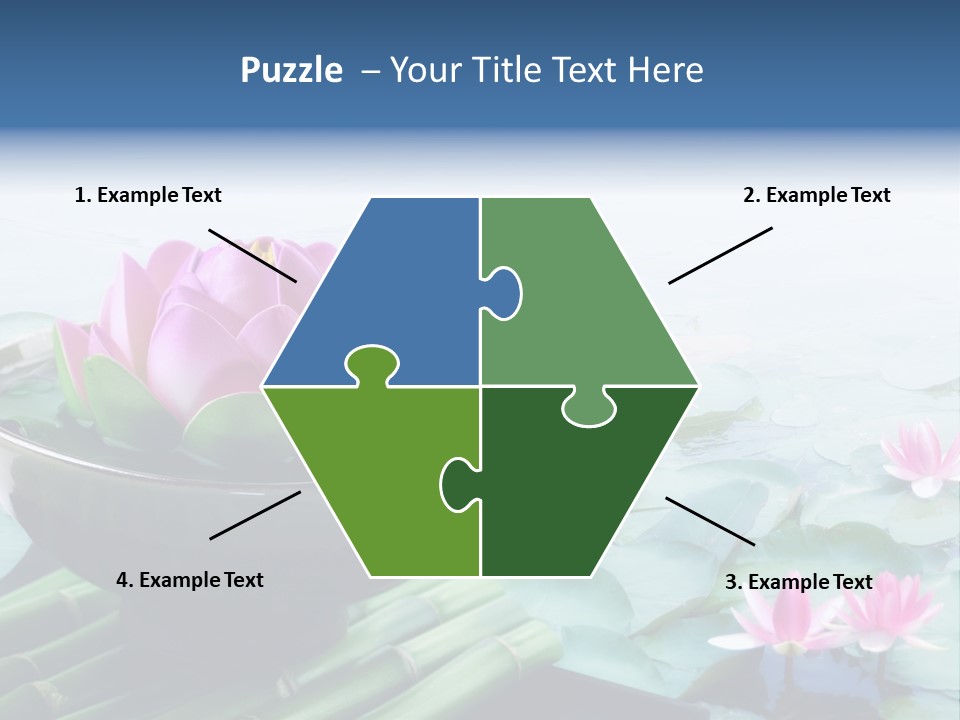 Relax Copy Flower PowerPoint Template