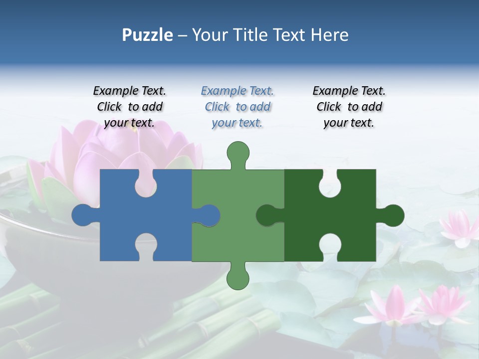 Relax Copy Flower PowerPoint Template