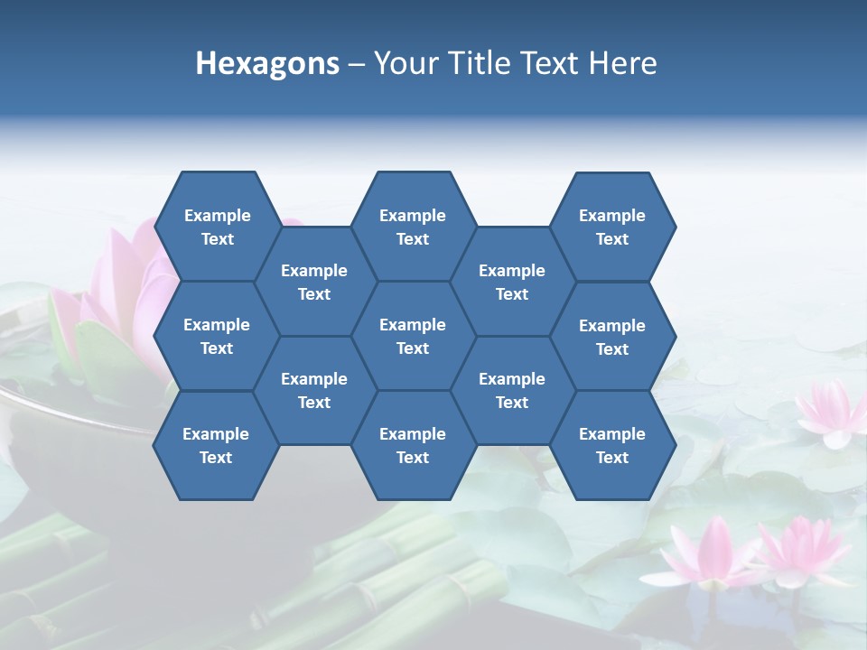 Relax Copy Flower PowerPoint Template