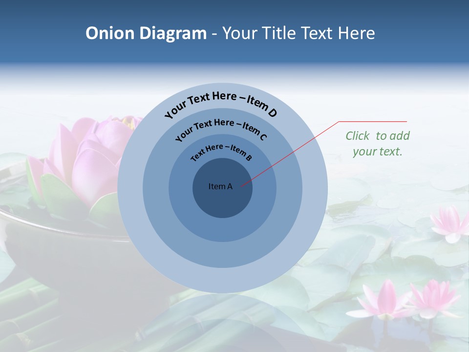 Relax Copy Flower PowerPoint Template