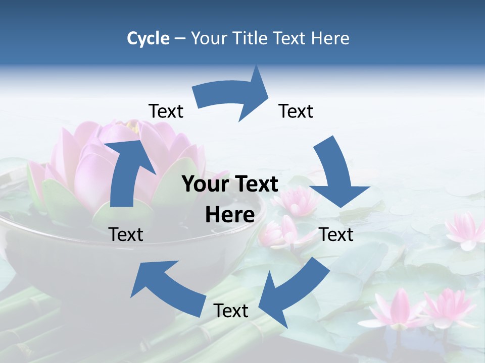 Relax Copy Flower PowerPoint Template