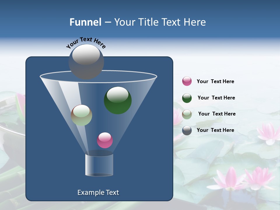 Relax Copy Flower PowerPoint Template