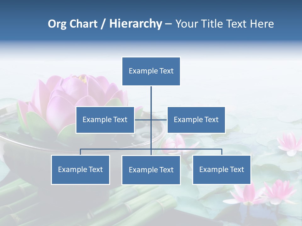 Relax Copy Flower PowerPoint Template