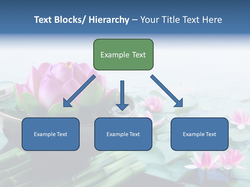 Relax Copy Flower PowerPoint Template