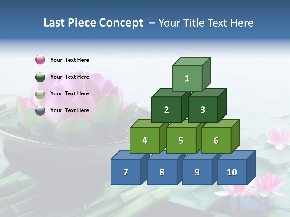 Relax Copy Flower PowerPoint Template
